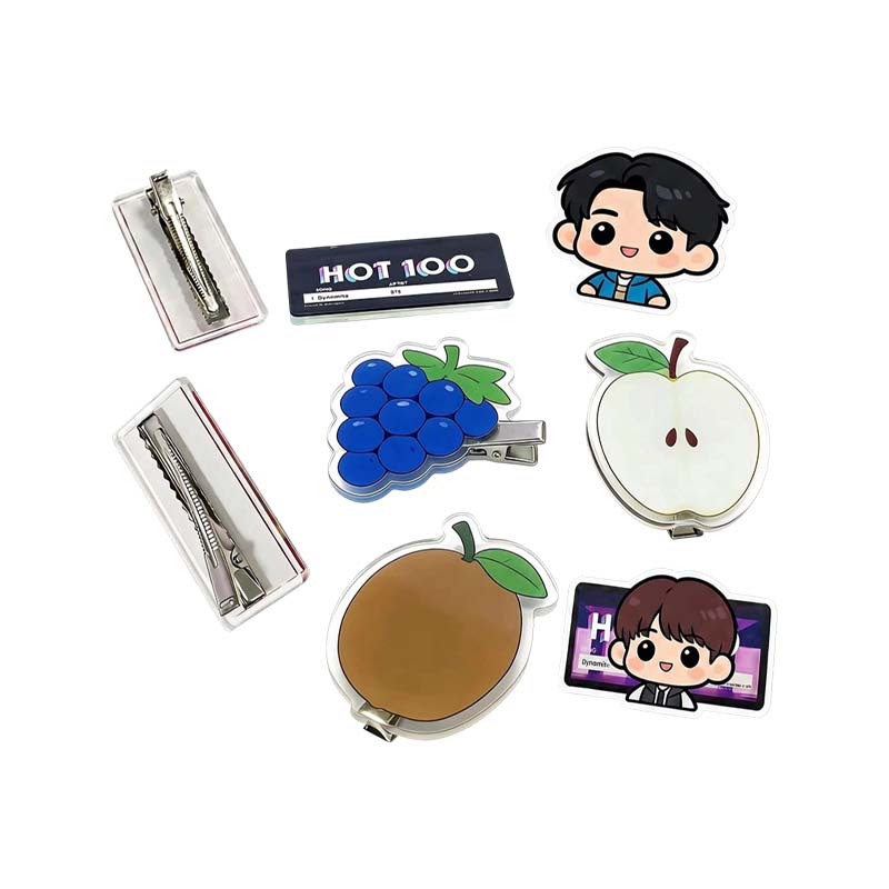 Anime Keychain Carabiner Acrylic Clip