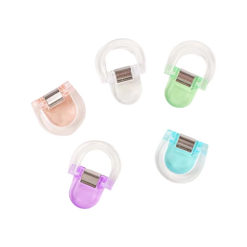 U Shape Transparent UV Printing Acrylic Clip