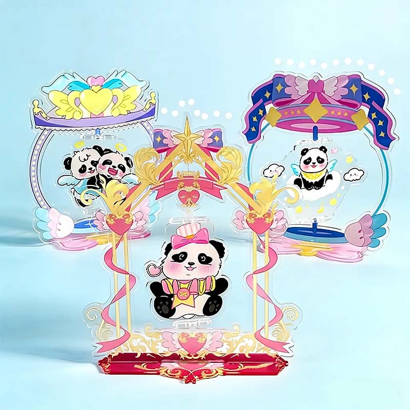Rotating Love Alphabet Desktop Acrylic Standee AK02