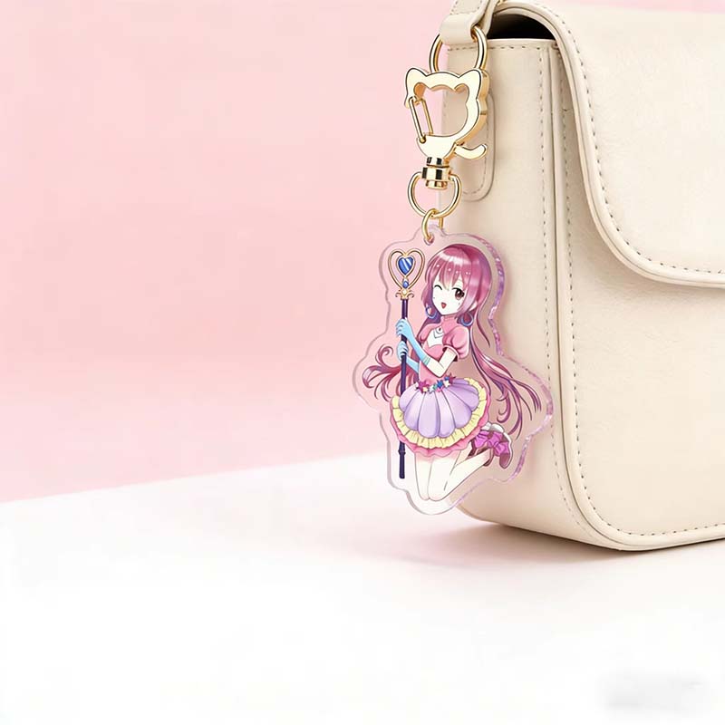 Mini Acrylic Nurse Personalized Keychain
