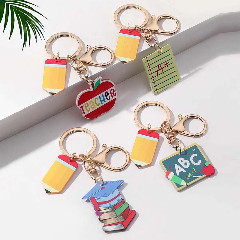 Graduation Teacher Acrylic Keychain Charm