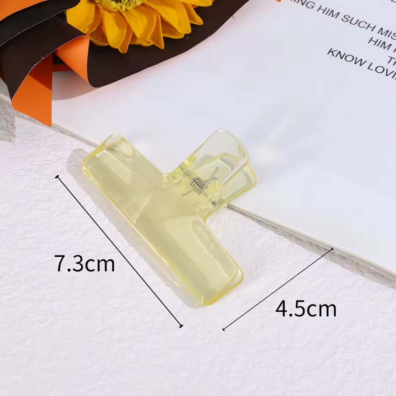 Transparent Love Binder Acrylic Clip