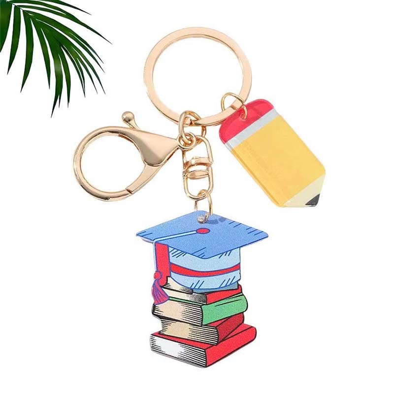 Graduation Teacher Acrylic Keychain Charm