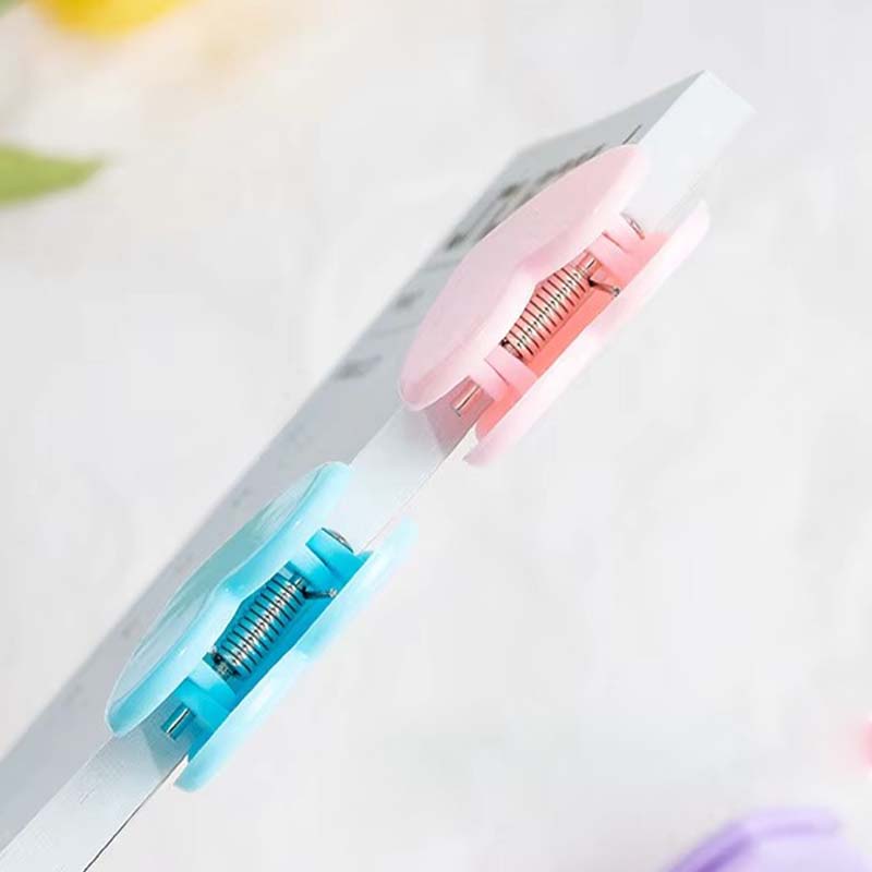 Transparent Heart Binding Acrylic Clip