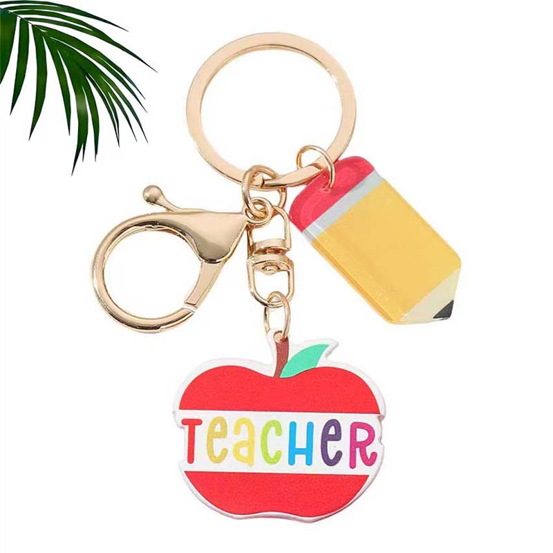 Graduation Teacher Acrylic Keychain Charm