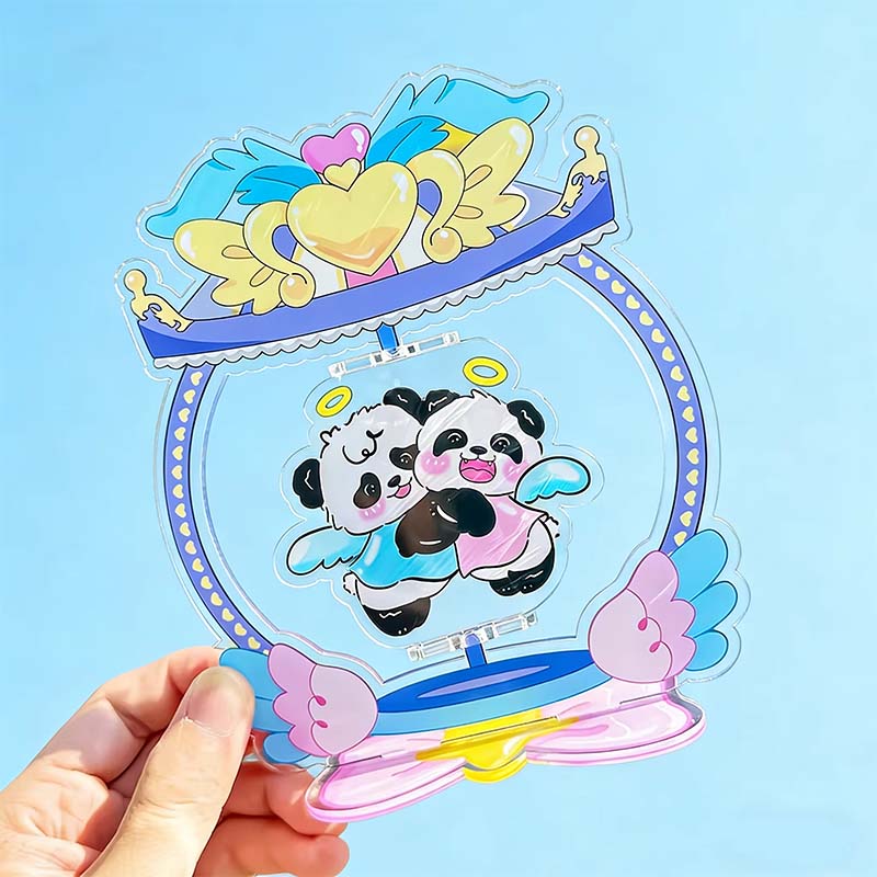 Rotating Love Alphabet Desktop Acrylic Standee AK02