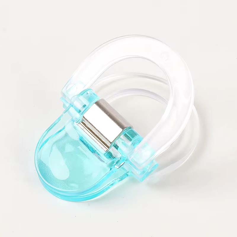 U Shape Transparent UV Printing Acrylic Clip