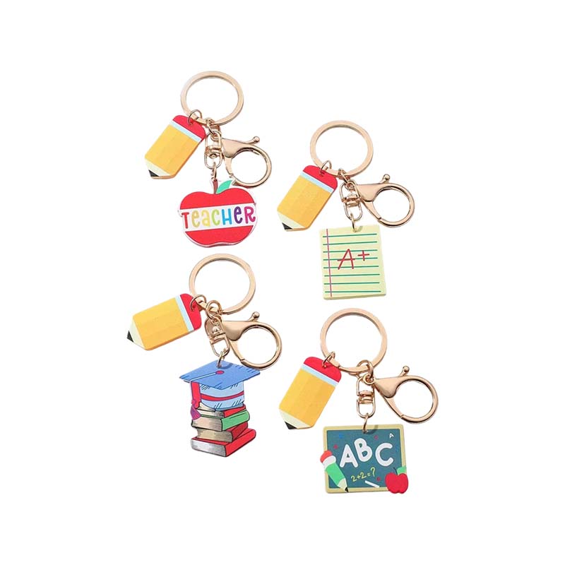 Graduation Teacher Acrylic Keychain Charm