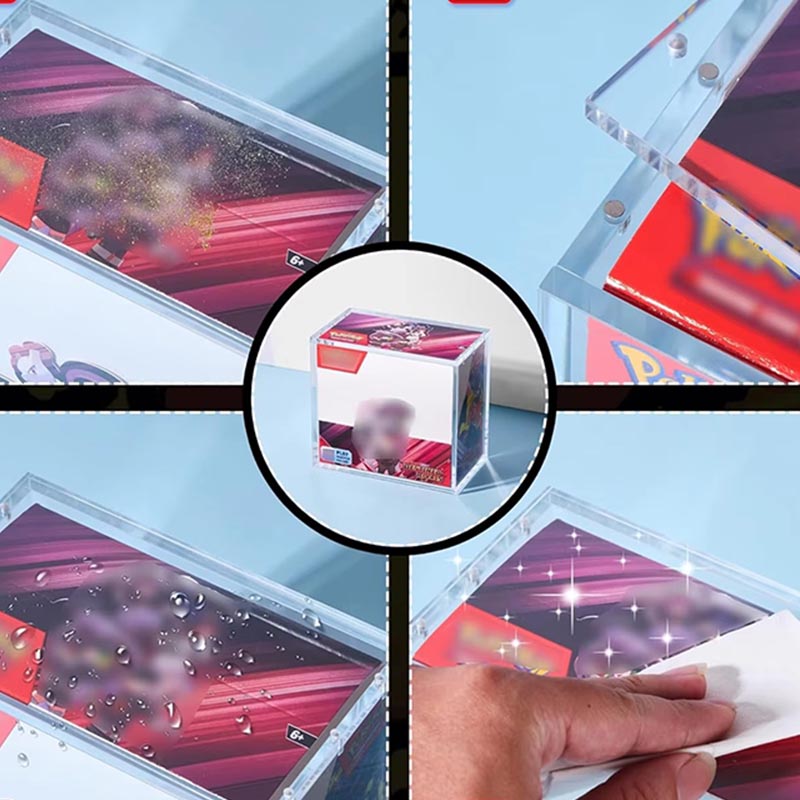 Waterproof Acrylic Bathroom Organizer Toiletry Storage Case