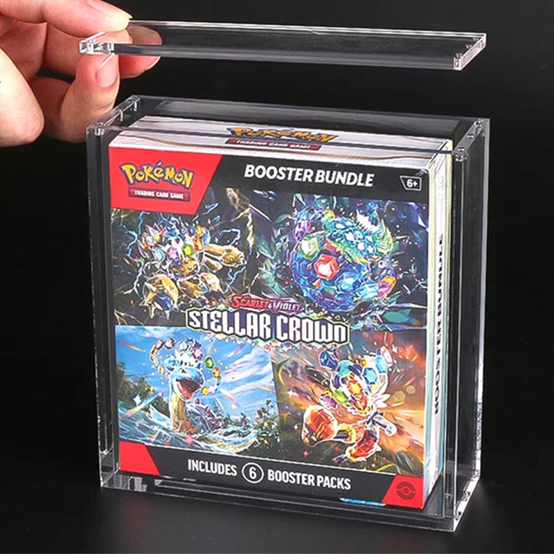 Wall Mounted Acrylic Display Case Collectible Floating Showcase