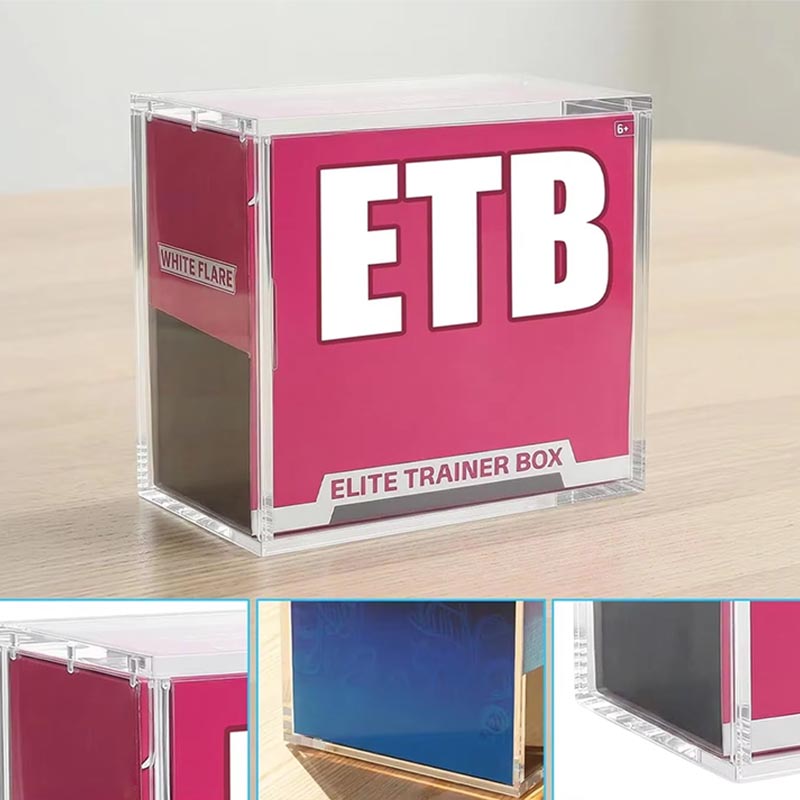 Custom Rectangle Acrylic Storage Box Daily Gadget Organizer