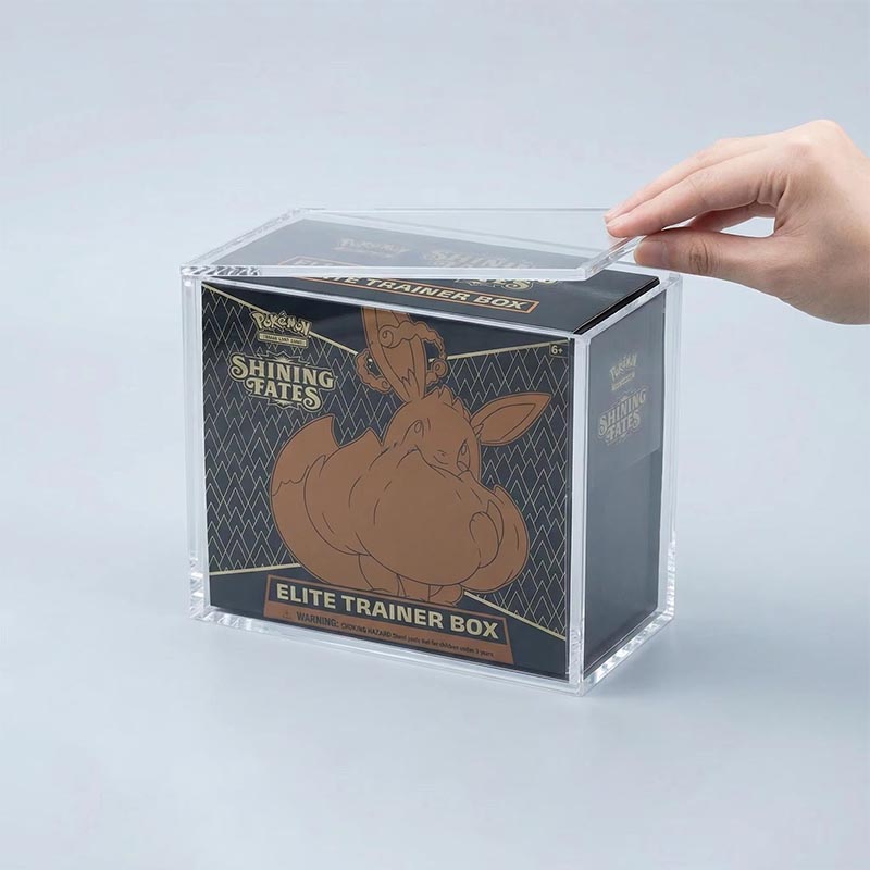 Custom Acrylic Board Game Storage Box Card Organizer