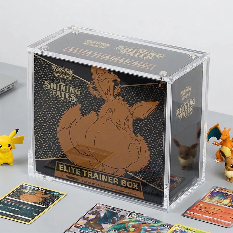 Custom Acrylic Board Game Storage Box Card Organizer
