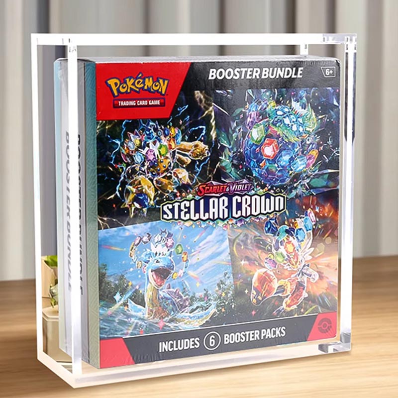 Wall Mounted Acrylic Display Case Collectible Floating Showcase