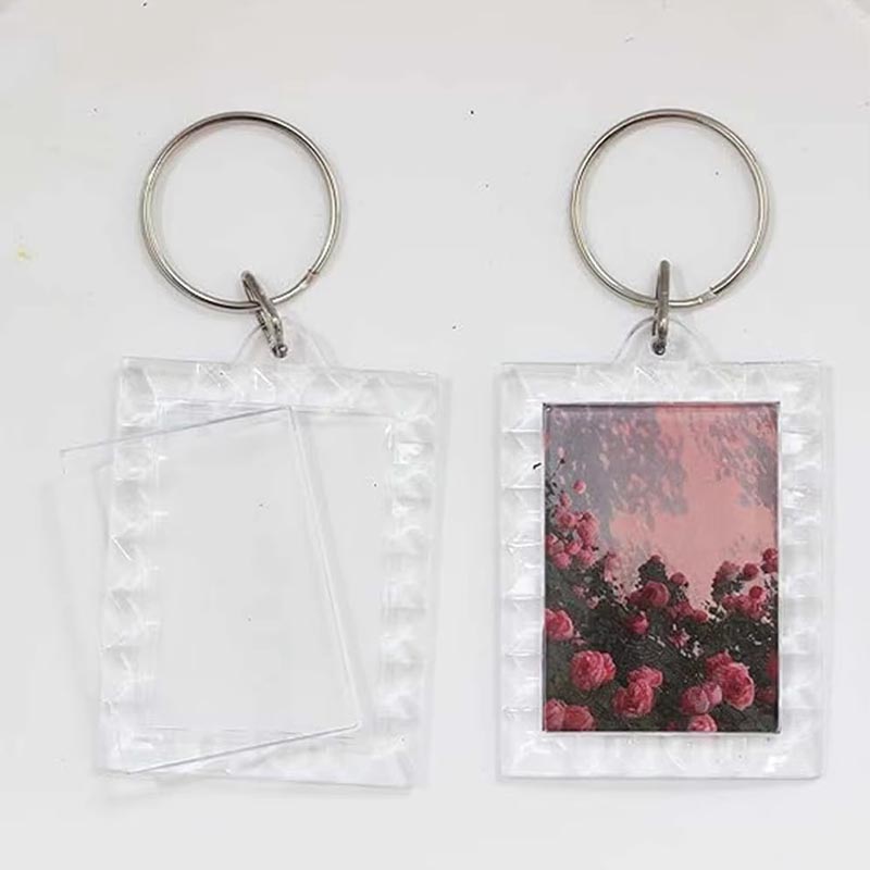 Blank Acrylic Photo Insert Ornament DIY Craft Decoration
