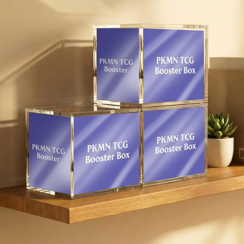 Custom Rectangle Acrylic Display Case Household Retail Use