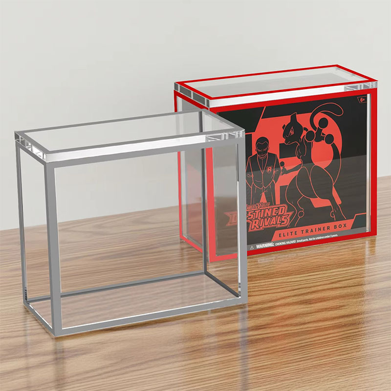 Detachable Acrylic Display Box Stackable Custom Layout Case