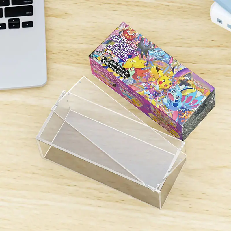Stackable Acrylic Multi Grid Storage Box Desktop Organizer