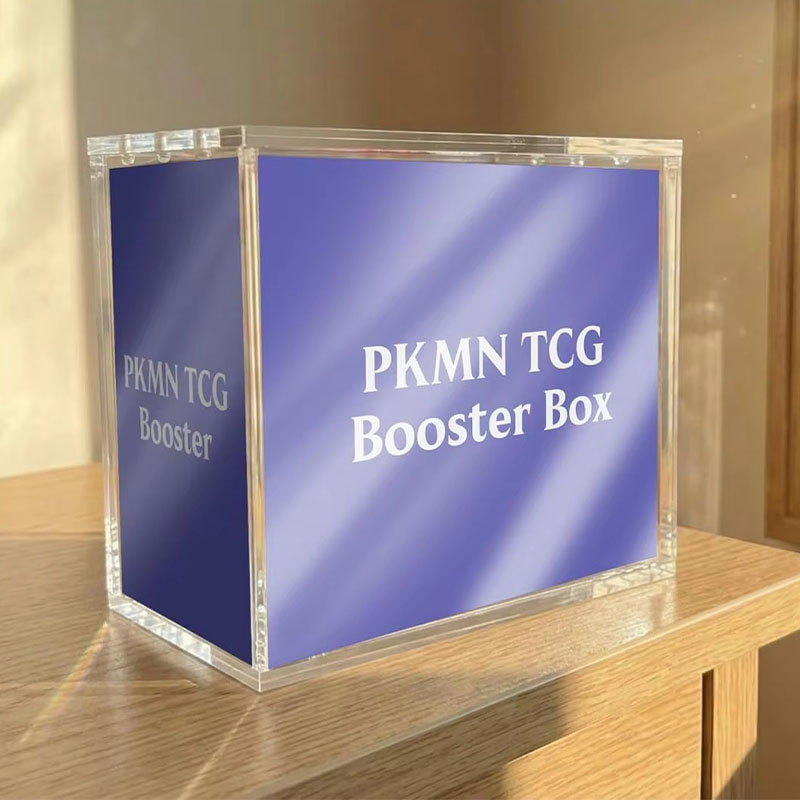 Custom Rectangle Acrylic Display Case Household Retail Use