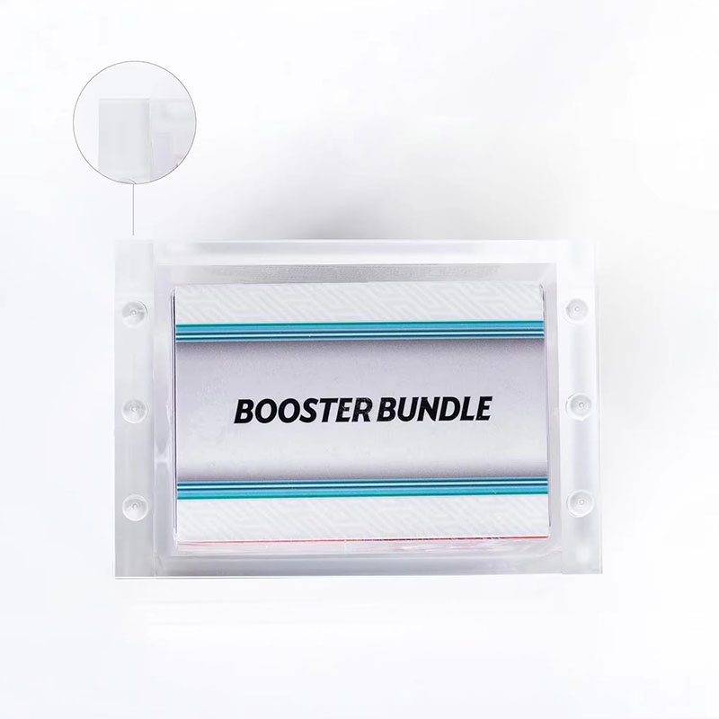 Magnetic Acrylic Display Case Booster Bundle Collector Box