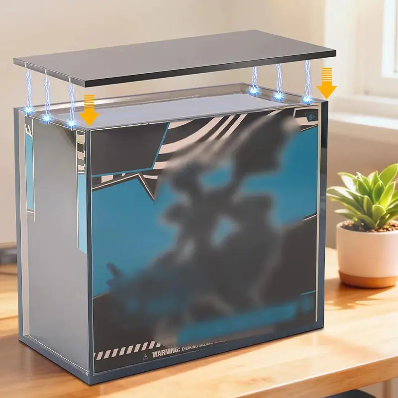 Magnetic ETB Acrylic Display Case Pokemon Card Protector
