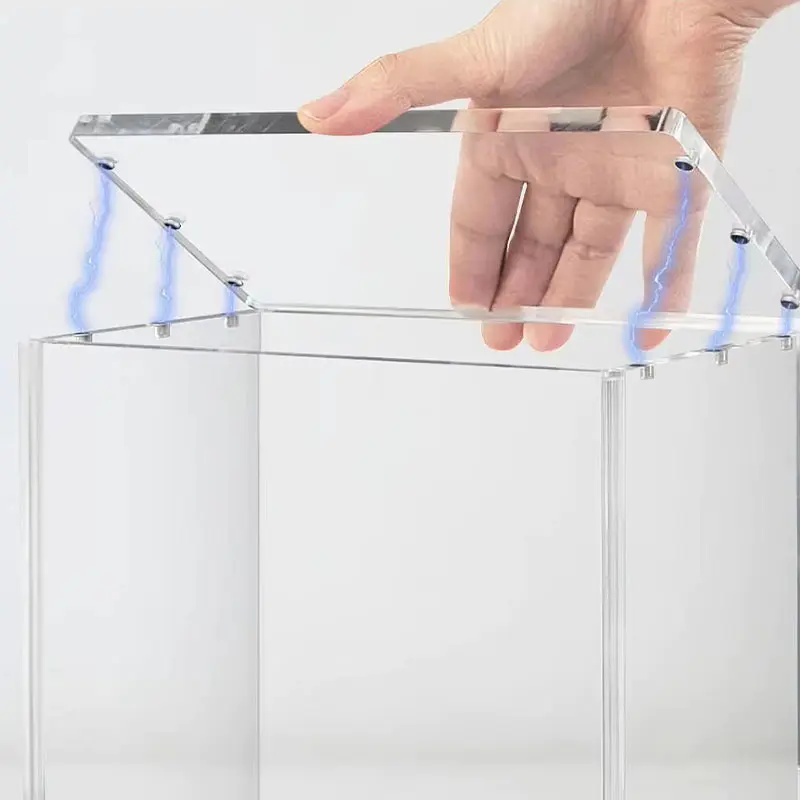 Custom Acrylic ETB Display Box Collection Organizer Case