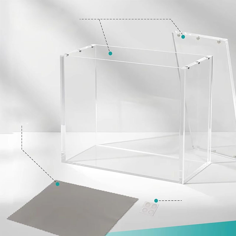 Premium Magnetic Acrylic Display Case UV Resistant Protector