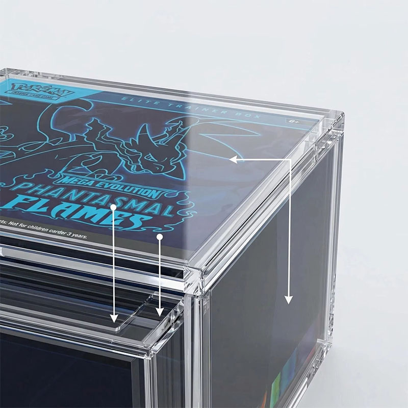 Custom Acrylic Storage Box Airtight Lid Kitchen Organizer