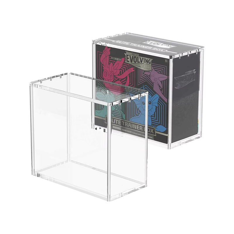 Custom Rectangle Acrylic Countertop Display Storage Box