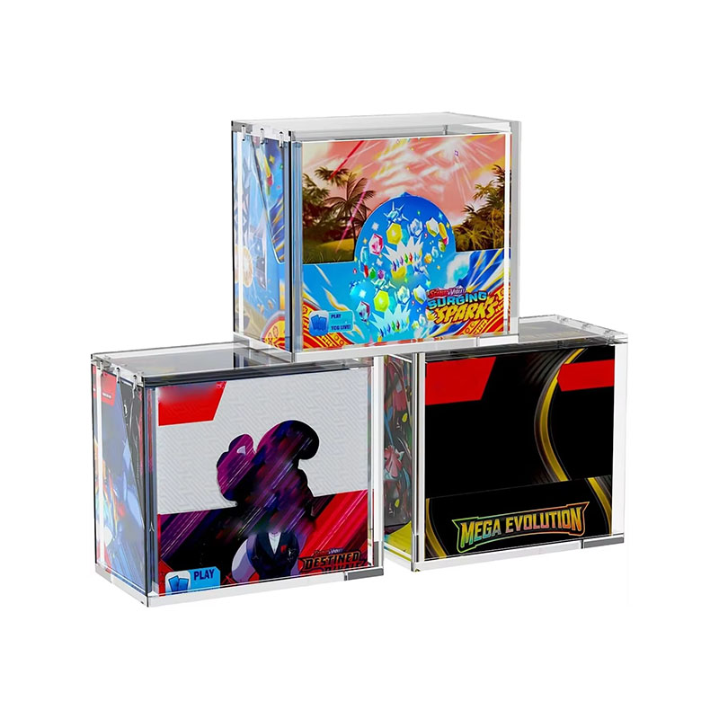 High End Acrylic Display Case Luxury Collectible Box