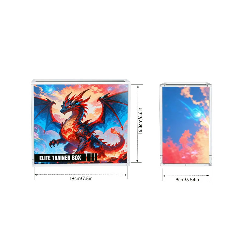 Tiered Acrylic Display Case Multi Layer Product Showcase