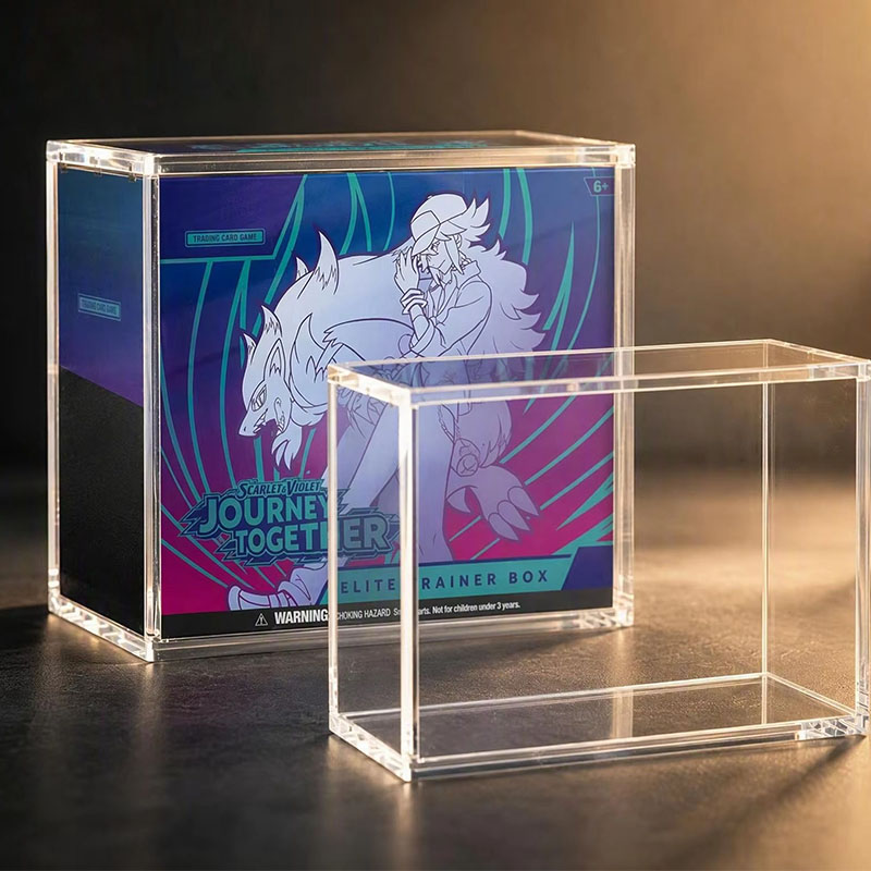 Custom Acrylic Boutique Display Case Retail Showcase Box