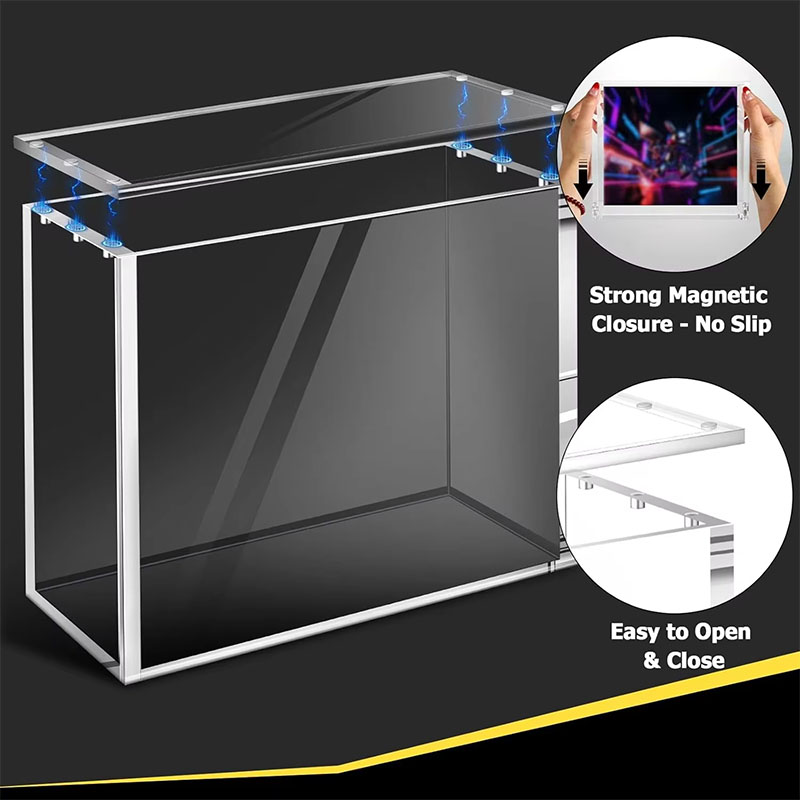 UV Resistant Acrylic ETB Protector Magnetic Collector Case