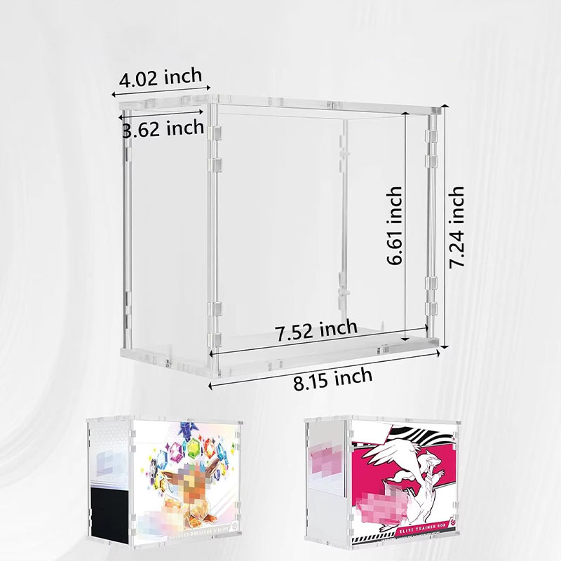 Acrylic Toy Display Case Doll Figure Collection Box