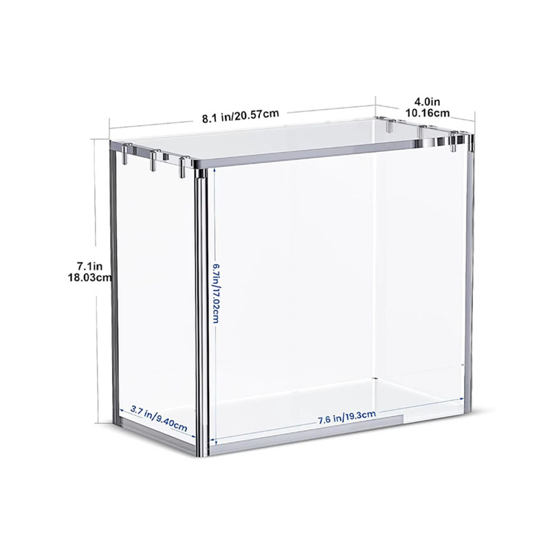 Custom Acrylic Retail Display Case Shelf Product Box