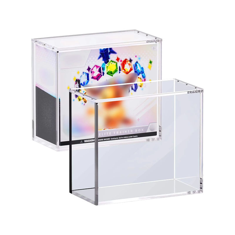 Custom Rectangle Acrylic Display Box Home Storage Organizer