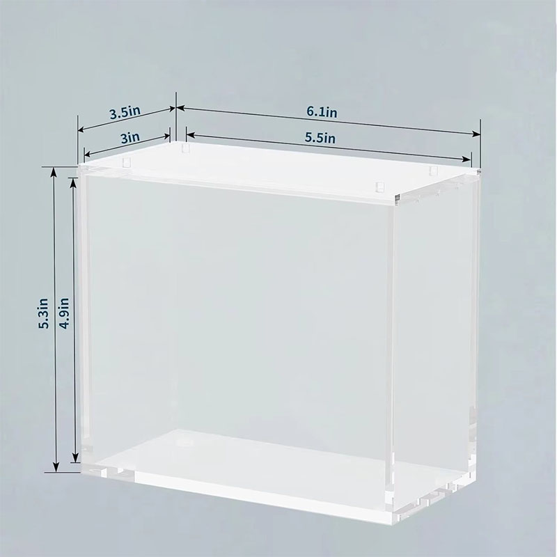 Acrylic Magnetic ETB Case Trading Card Display Protector