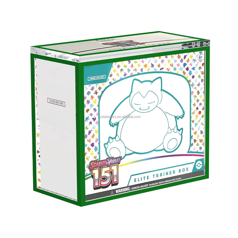 Detachable Acrylic Display Box Stackable Custom Layout Case