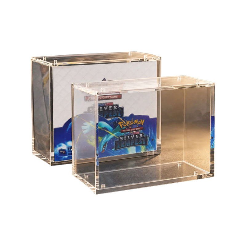Acrylic Magnetic ETB Case Trading Card Display Protector
