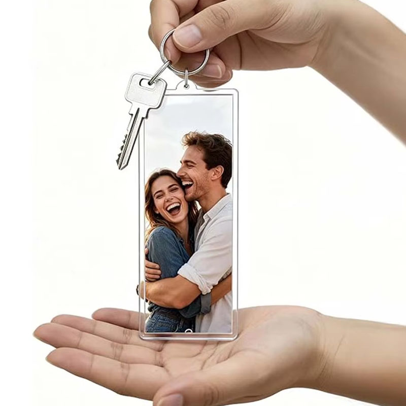 Multi Purpose Acrylic Photo Frame Keychain DIY Craft Project