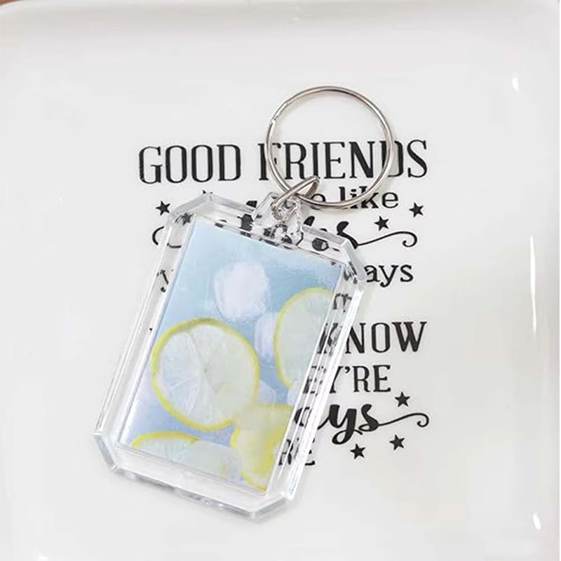 Lightweight Acrylic Photo Frame Keychain Promotional Custom Item