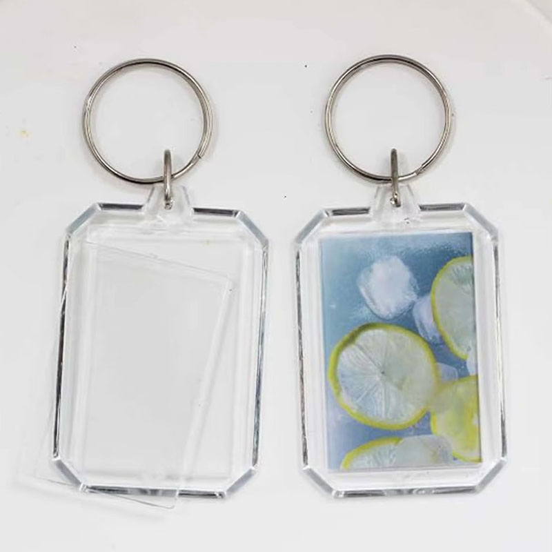 Lightweight Acrylic Photo Frame Keychain Promotional Custom Item