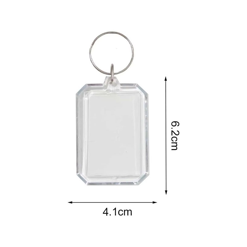 Lightweight Acrylic Photo Frame Keychain Promotional Custom Item