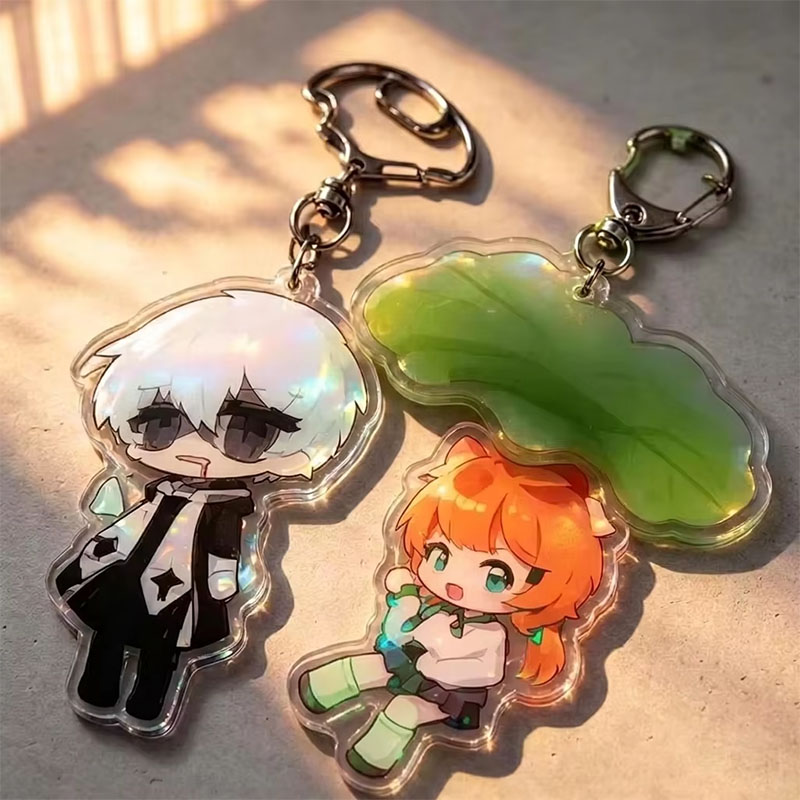 Custom Anime Acrylic Keychain Character Backpack Pendant