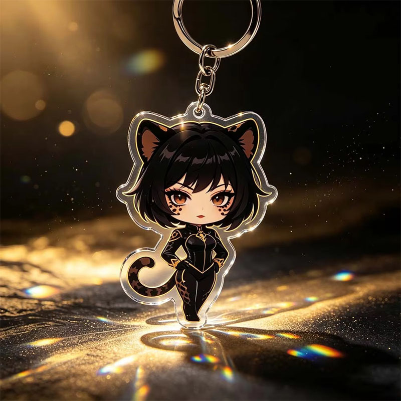 Custom Mental Health Acrylic Keychain Promotional Ornament