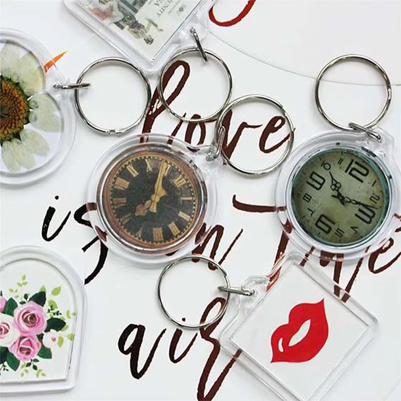 Mini Acrylic Photo Frame Keychain Graduation Promotional Item