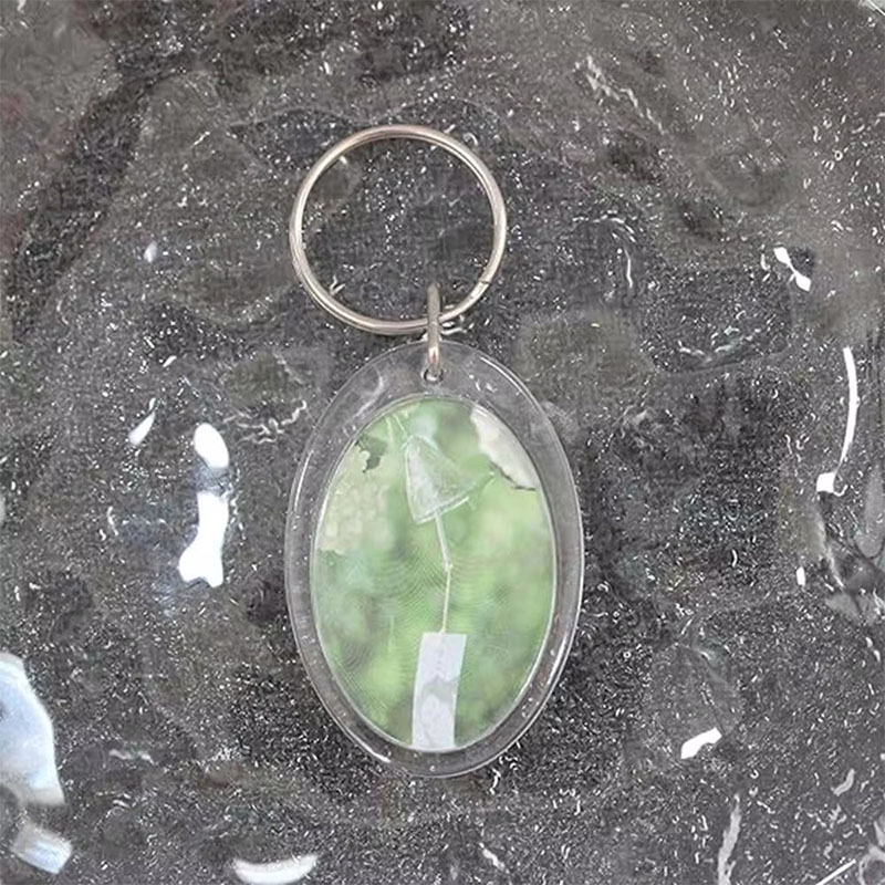 Epoxy Acrylic Keychain Shaker Anime Custom Logo Charm