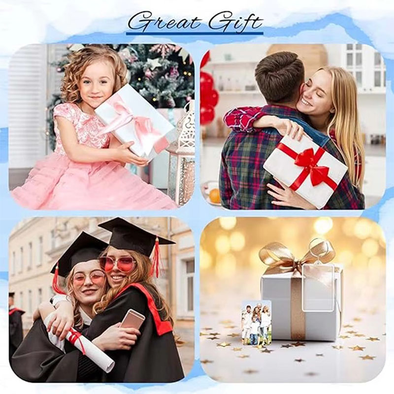 Blank Acrylic Photo Frame Keychain Graduation Souvenir Ornament