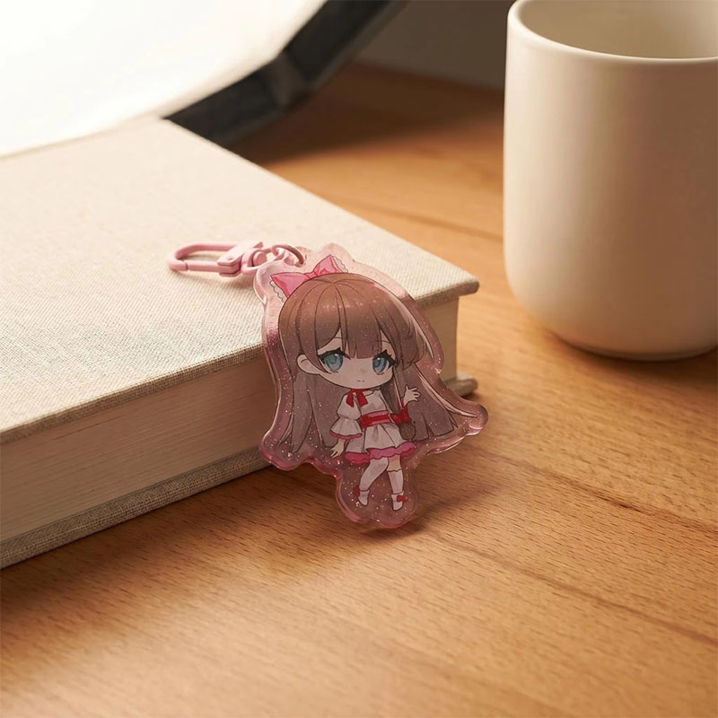 Customized Cartoon Anime Acrylic Keychain Pattern Design