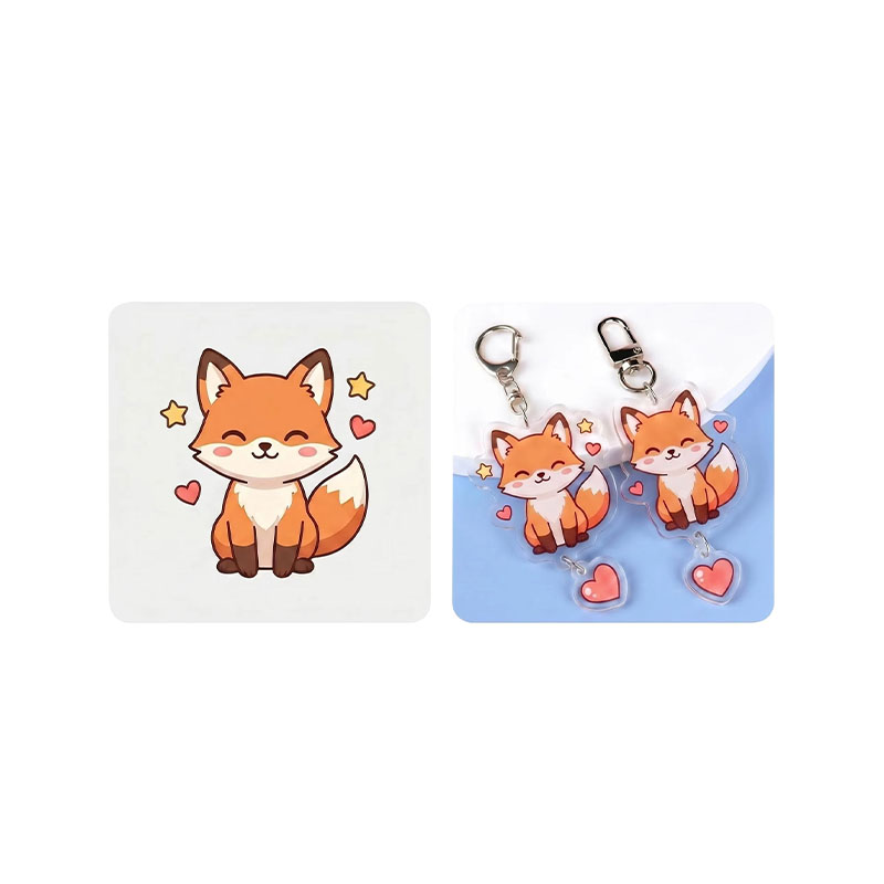 Wholesale Personalized Acrylic Keychain Custom Pattern Promotion